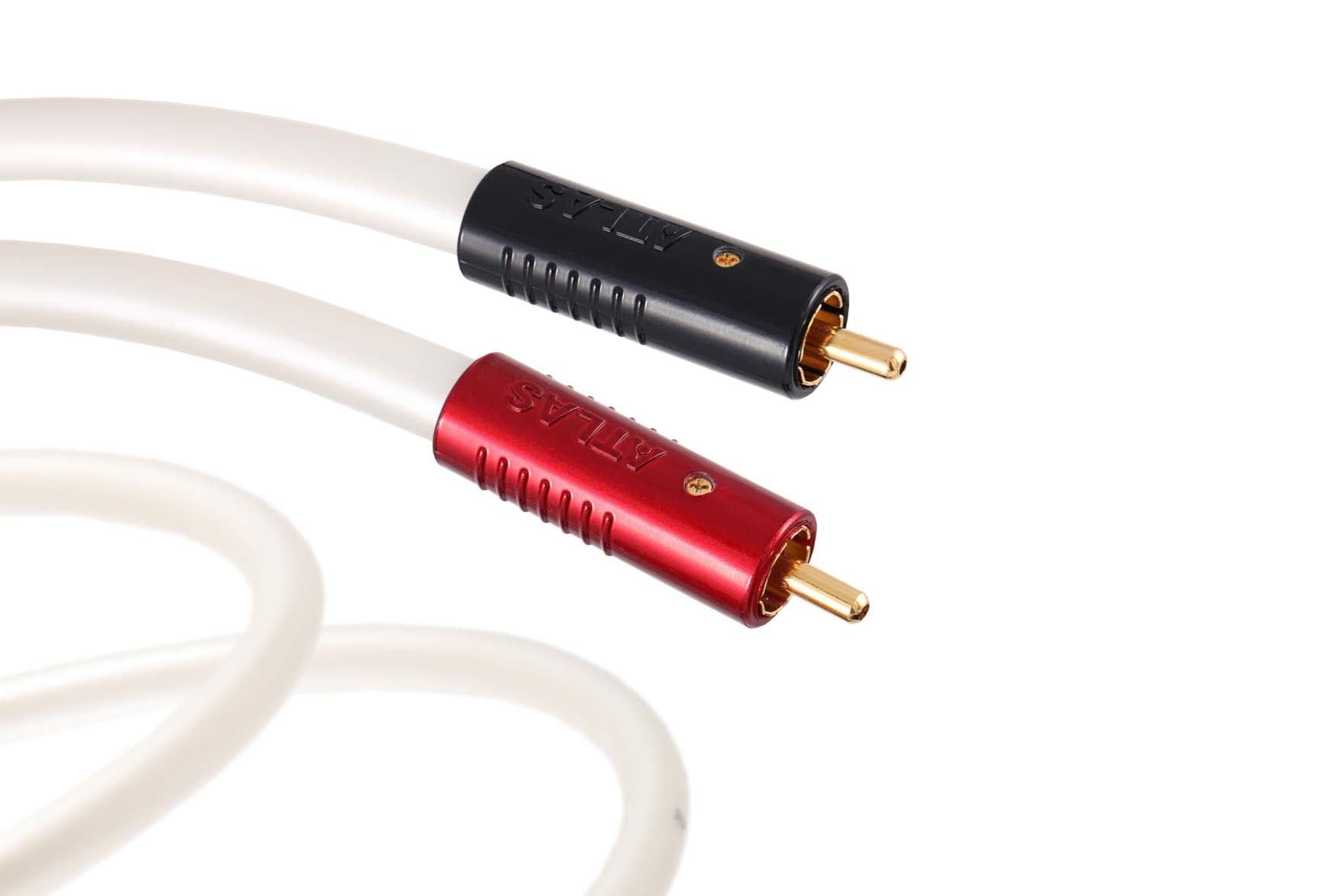 Kabel Atlas Equator Achromatic 2x RCA - 2x RCA - 0.5 m - Media Hit - Sklep audio