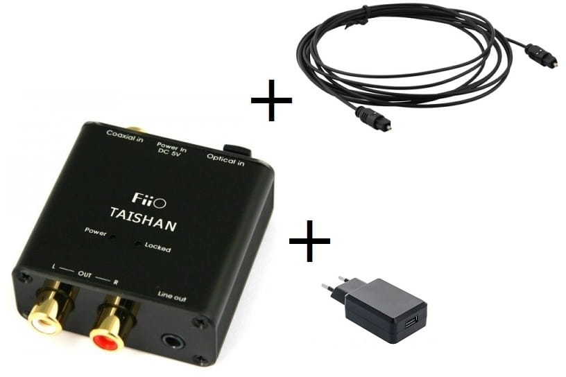 Dac FiiO Taishan D03k Gliwice + kabel optyczny 1,8m gratis - Media Hit - Sklep audio