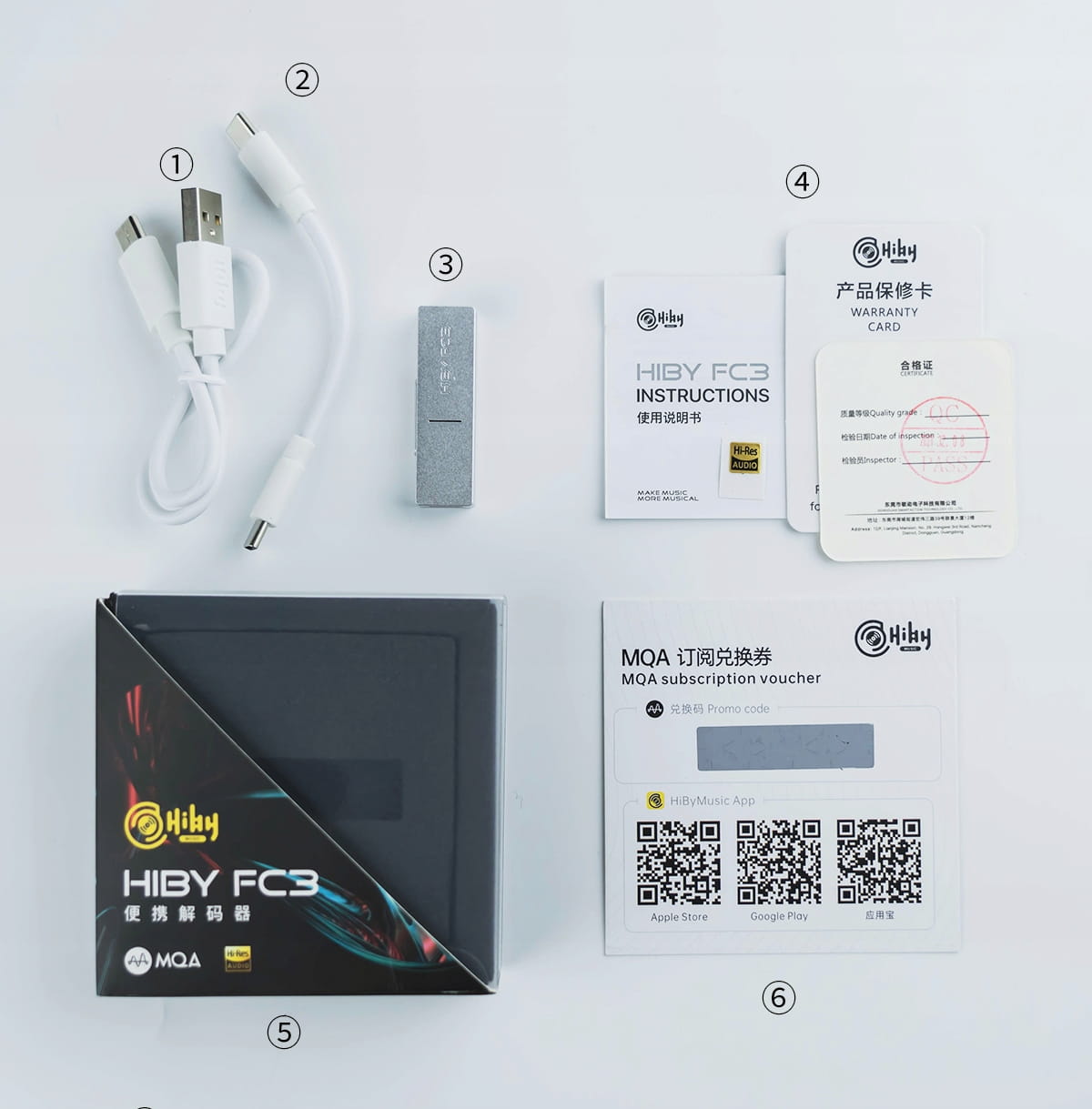 Przenośny USB DAC/Wzmacniacz Słuchawkowy HiBy FC3 (raty 0%) - Media Hit - Sklep audio