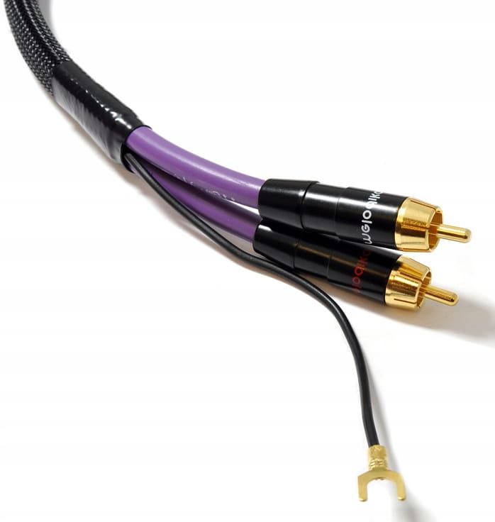 KABEL DO GRAMOFONU 2RCA PHONO MELODIKA MDPH20 2M (raty 0%) - Media Hit - Sklep audio