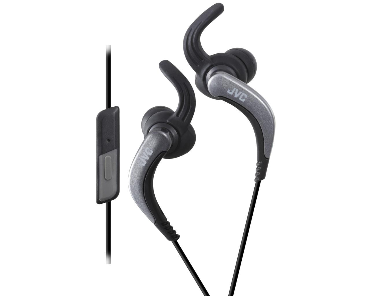 SŁUCHAWKI JVC HA-ETR40 IPX5/IPX7 SZARE - Media Hit - Sklep audio