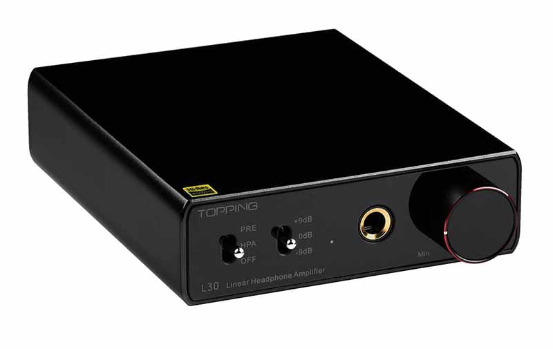 WZMACNIACZ SŁUCHAWKOWY TOPPING L30 CZARNY (raty 0%)  - Media Hit - Sklep audio