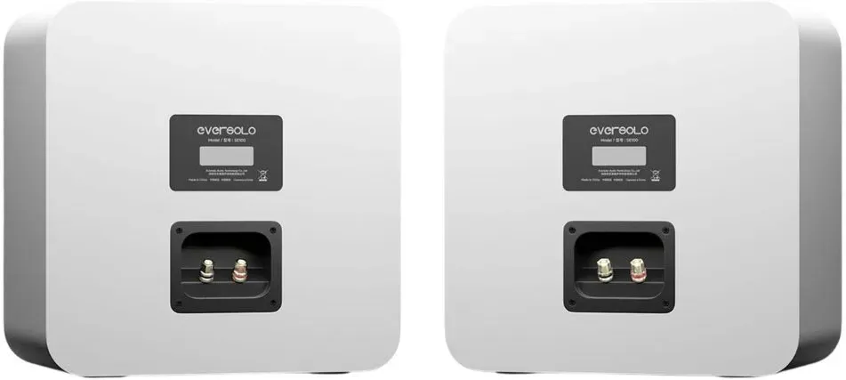 Eversolo SE100 Białe – kompaktowe kolumny podstawkowe Hi-Fi o naturalnym brzmieniu - Media Hit - Sklep audio