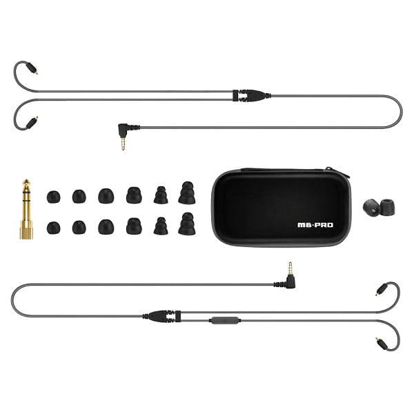 MEE AUDIO M6 PRO 2GEN MIC CZARNE  (raty 0%) - Media Hit - Sklep audio