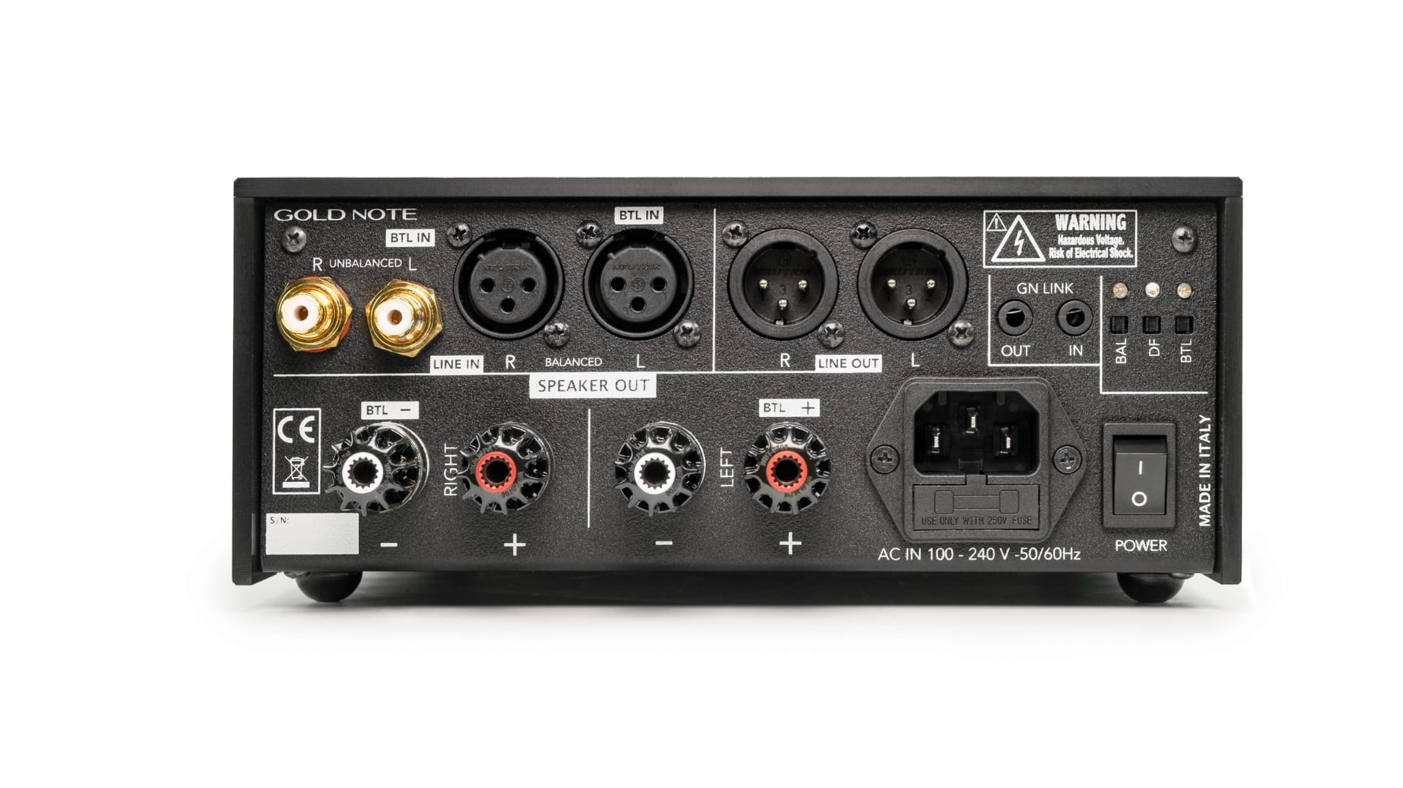 KOŃCÓWKA MOCY GOLD NOTE PA-10 GLIWICE BLACK   (raty 0%) - Media Hit - Sklep audio