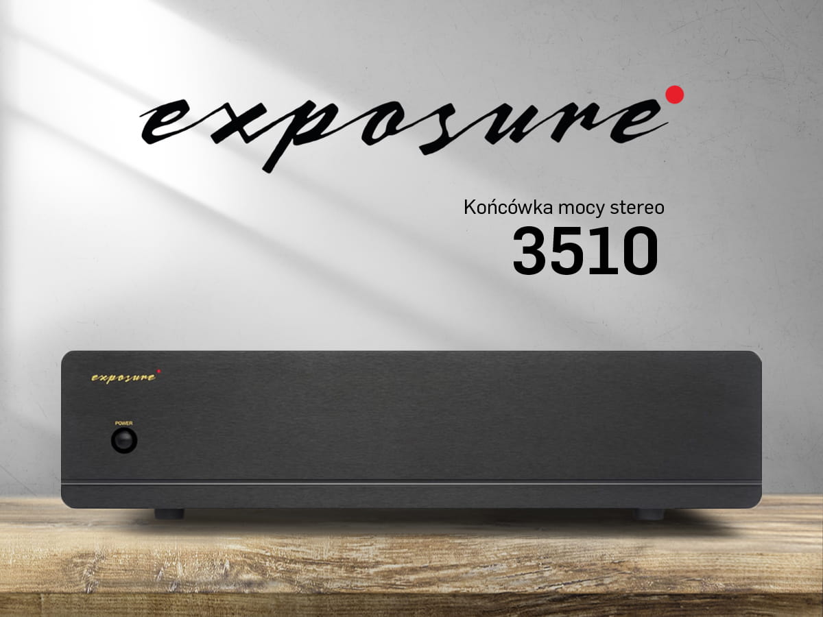 STEREOFONICZNA KOŃCÓWKA MOCY EXPOSURE 3510 (RATY 0%) - Media Hit - Sklep audio