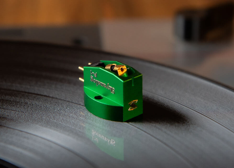 WKŁADKA GRAMOFONOWA MC SKYANALOG P1 GREEN - Media Hit - Sklep audio