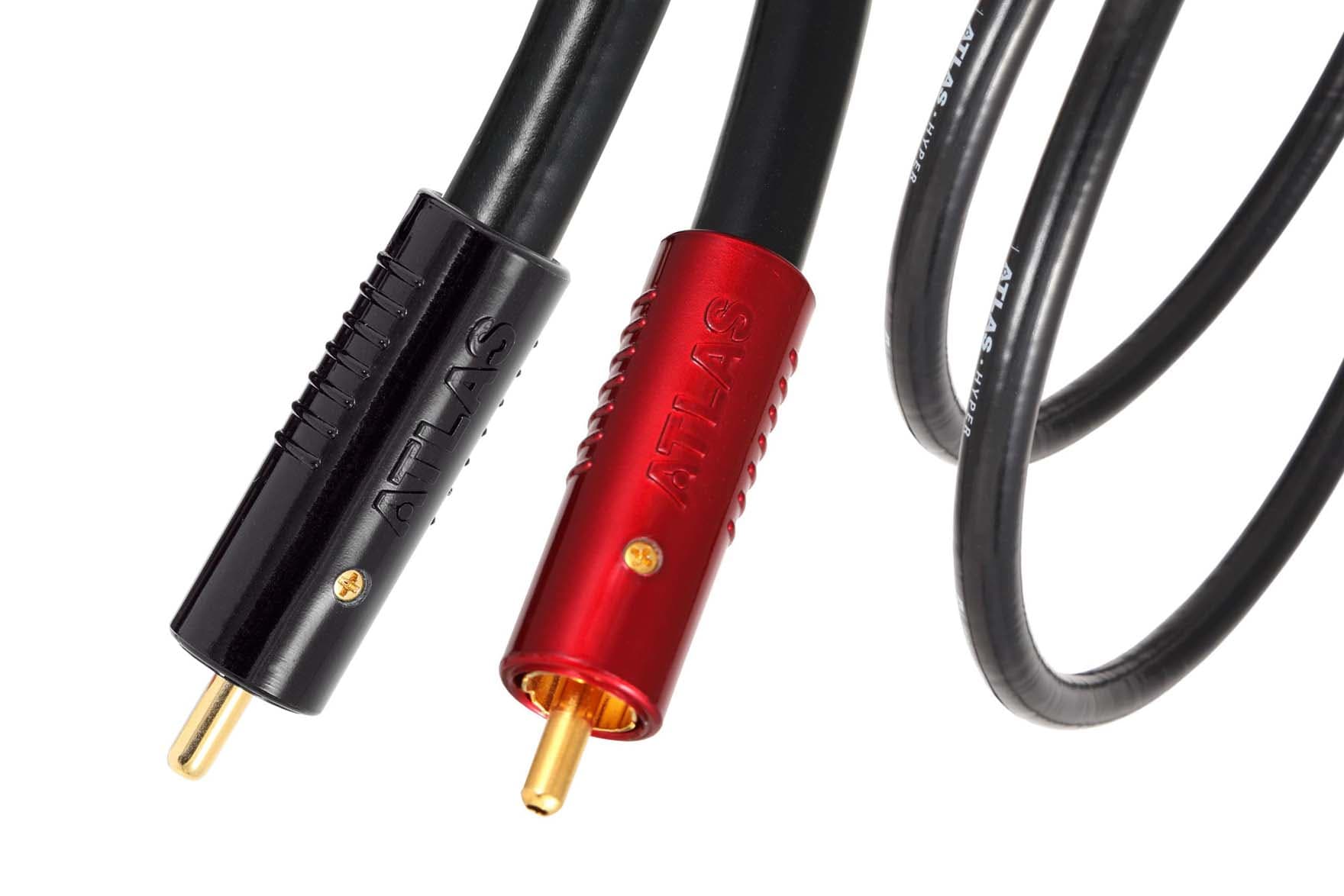 Kabel Atlas Hyper Achromatic 2x RCA - 2x RCA - 0.75 m (różne długości) - Media Hit - Sklep audio