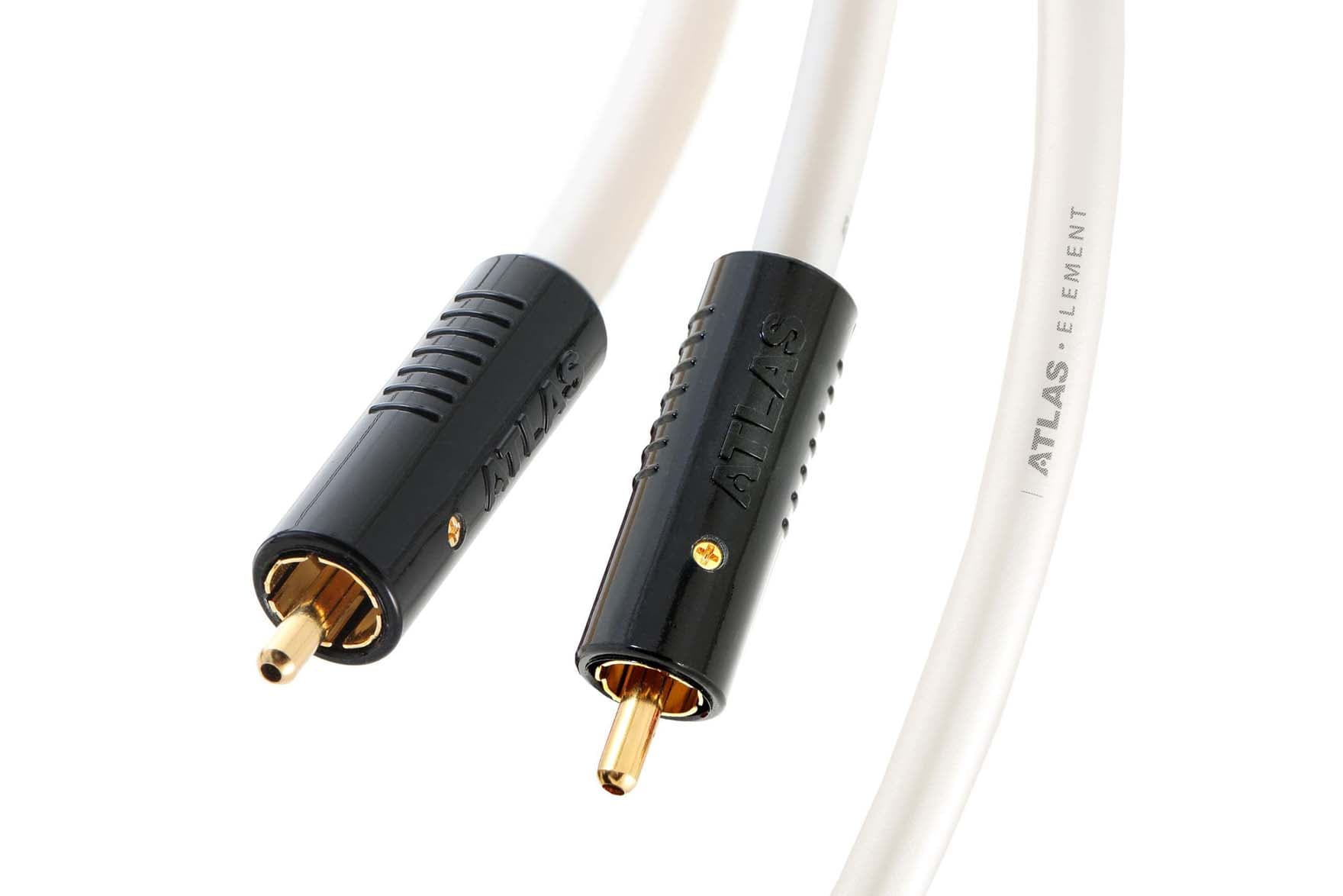 Atlas Element Achromatic Subwoofer Kabel do subwoofera (RCA-RCA) - 1 m - Media Hit - Sklep audio