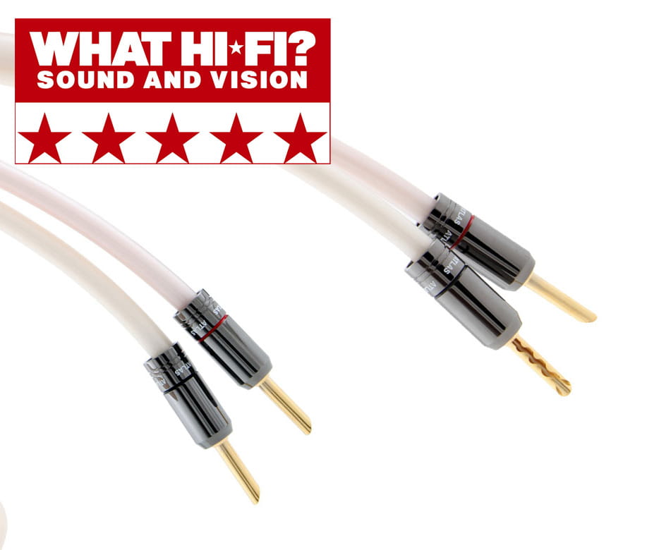 Atlas Equator 2.0 Kabel głośnikowy z wtykami bananowymi - 2,5m - Media Hit - Sklep audio