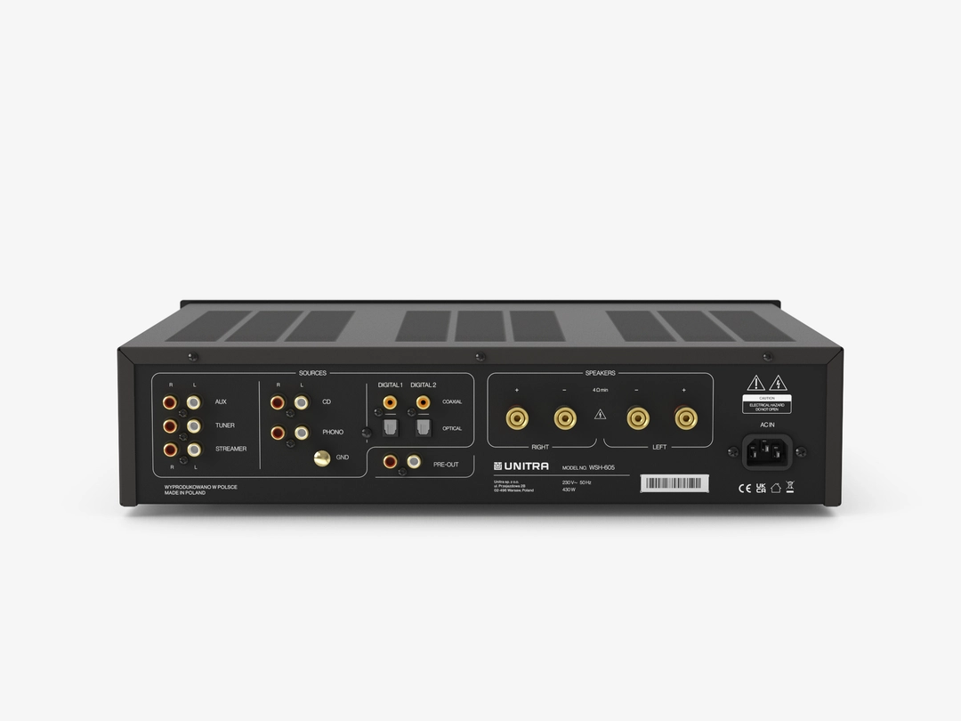 Unitra WSH-605  Wzmacniacz zintegrowany stereo Gliwice (raty 0%)   - Media Hit - Sklep audio