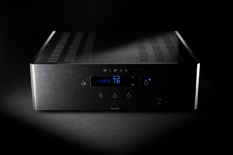 WZMACNIACZ ZINTEGROWANY AESTHETIX MIMAS DAC CZARNY (raty 0%) - Media Hit - Sklep audio