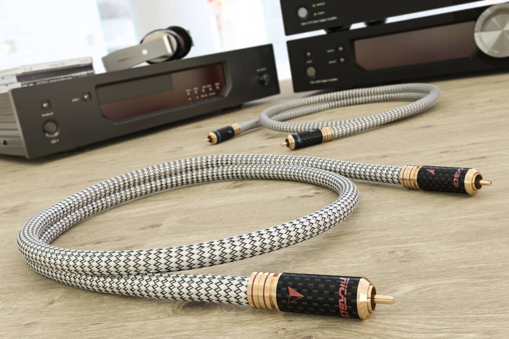 Ricable Invictus Signal Reference – referencyjny kabel analogowy RCA Hi-End 2x1m Gliwice - Media Hit - Sklep audio