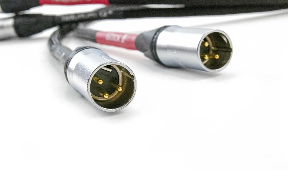 Tellurium Q Black II XLR – zbalansowany przewód sygnałowy stereo 2x1m - Media Hit - Sklep audio