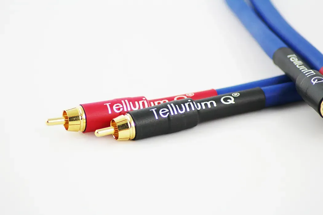 Tellurium Q Blue II RCA – analogowy przewód sygnałowy stereo 2x1m - Media Hit - Sklep audio