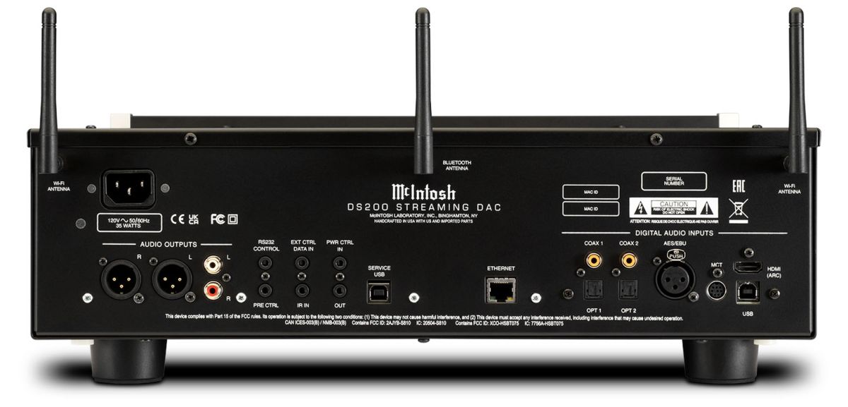 McIntosh DS200 – streamer sieciowy i przetwornik DAC - Media Hit - Sklep audio
