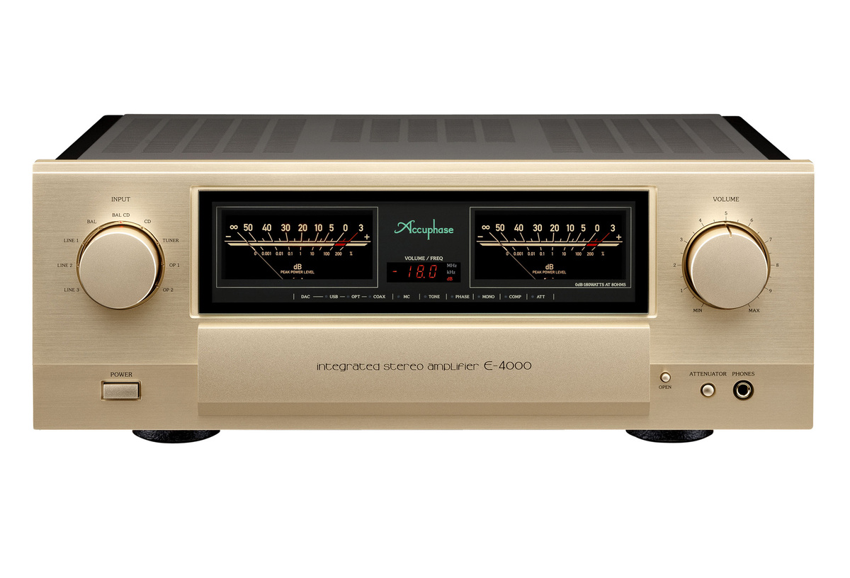 Wzmacniacz zintegrowany Accuphase E-4000 (raty 0%) - Media Hit - Sklep audio