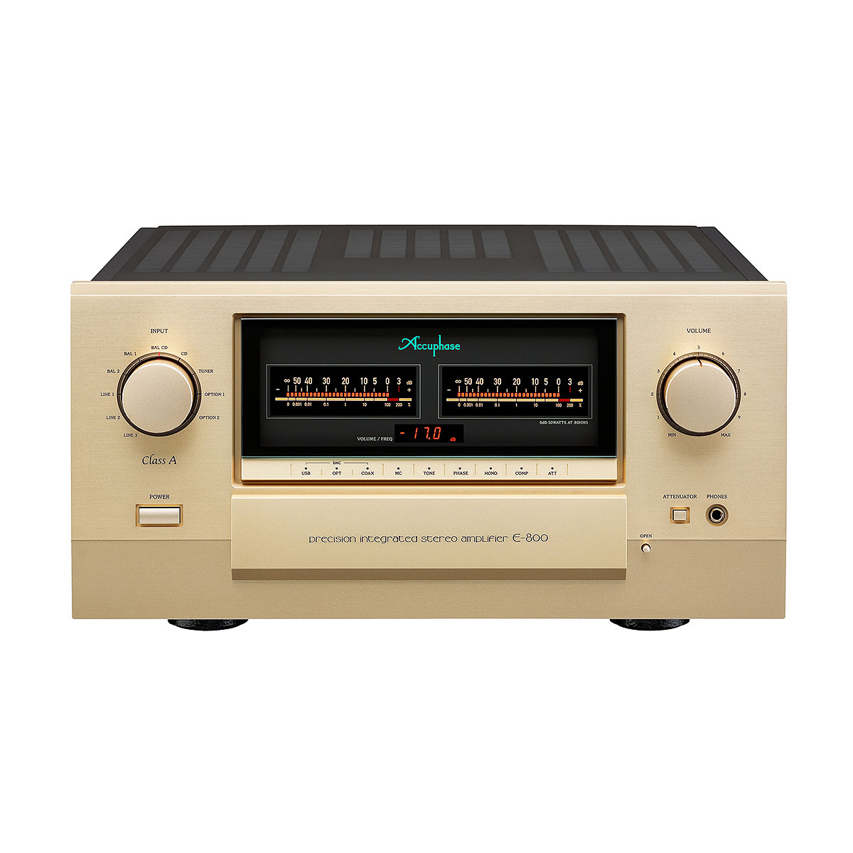 Wzmacniacz zintegrowany klasy A Accuphase E-800 (raty 0%) - Media Hit - Sklep audio