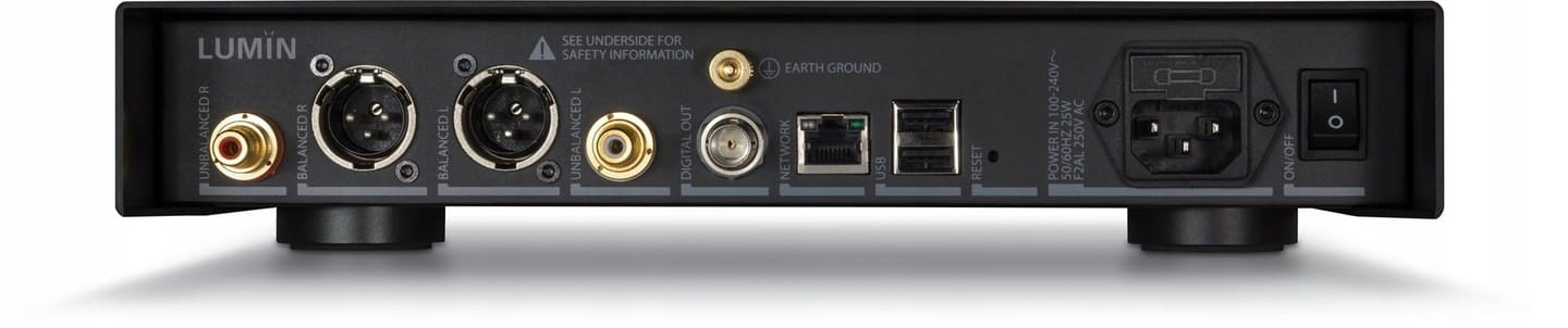 LUMIN D3 MQA TIDAL CONNECT CZARNY (raty 0%) - Media Hit - Sklep audio