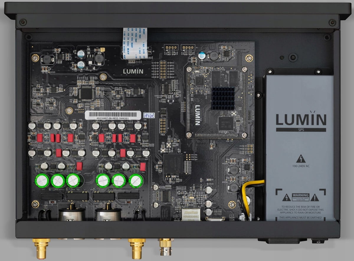 LUMIN D3 MQA TIDAL CONNECT CZARNY (raty 0%) - Media Hit - Sklep audio