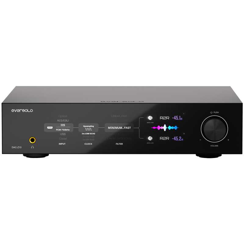 Eversolo DAC-Z10 – Referencyjny DAC i Przedwzmacniacz Hi-End | AK4499, R2R, FIA™ GLIWICE (Raty 0%)  - Media Hit - Sklep audio