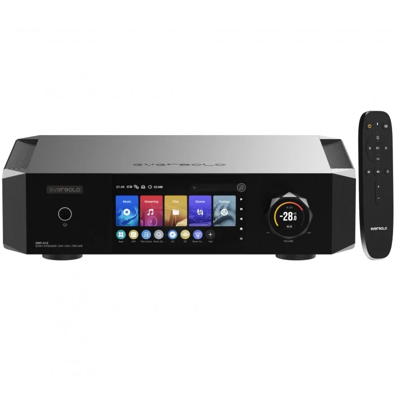 EVERSOLO DMP-A10 - ODTWARZACZ SIECIOWY, DAC, PRZEDWZMACNIACZ (raty 0%) - Media Hit - Sklep audio