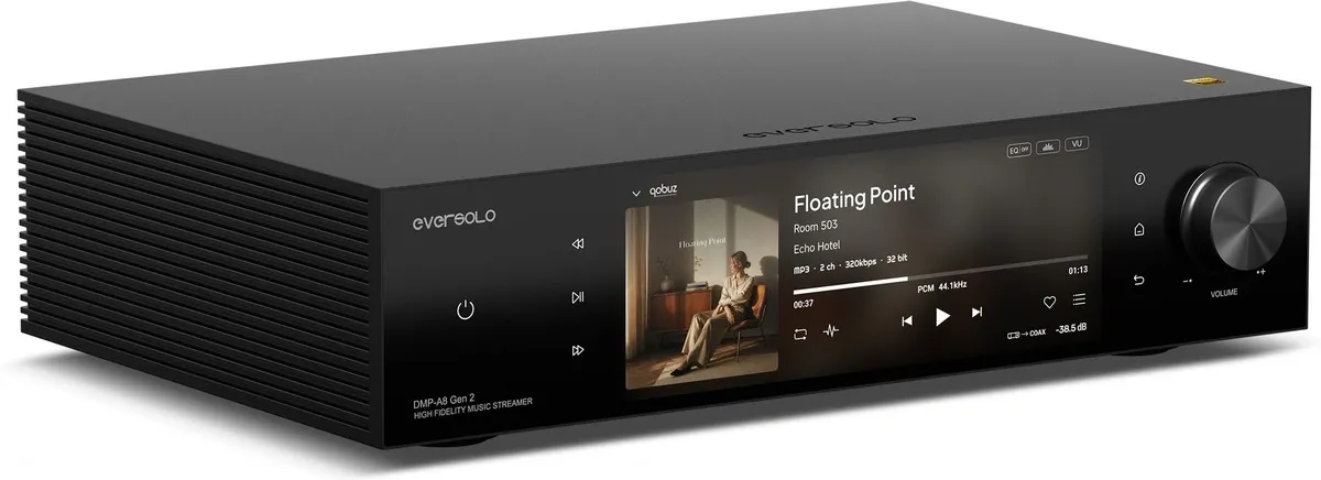 Eversolo DMP-A8 Gen 2 – odtwarzacz sieciowy z DAC i przedwzmacniaczem - Media Hit - Sklep audio