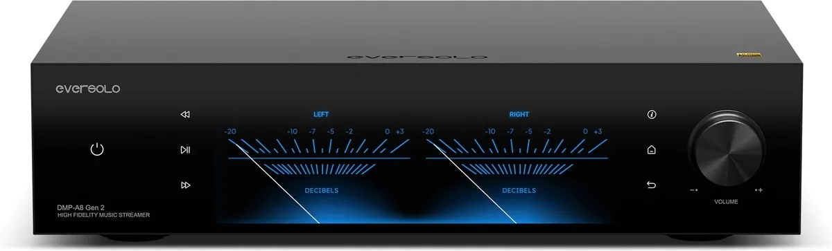 Eversolo DMP-A8 Gen 2 – odtwarzacz sieciowy z DAC i przedwzmacniaczem - Media Hit - Sklep audio