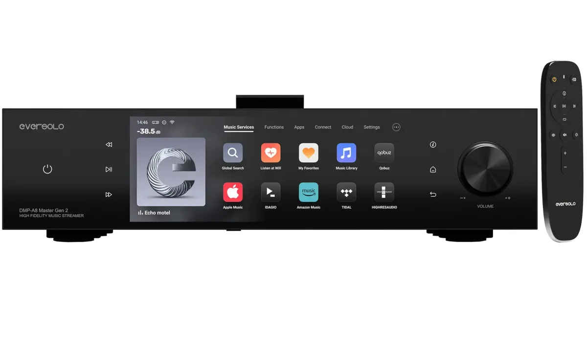 Eversolo DMP-A8 Master Edition Gen 2 – odtwarzacz sieciowy, DAC, CD i przedwzmacniacz - Media Hit - Sklep audio