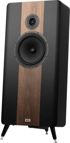KOLUMNA HECO DIREKT PREMIUM BLACK/WALNUT (raty 0%) - Media Hit - Sklep audio