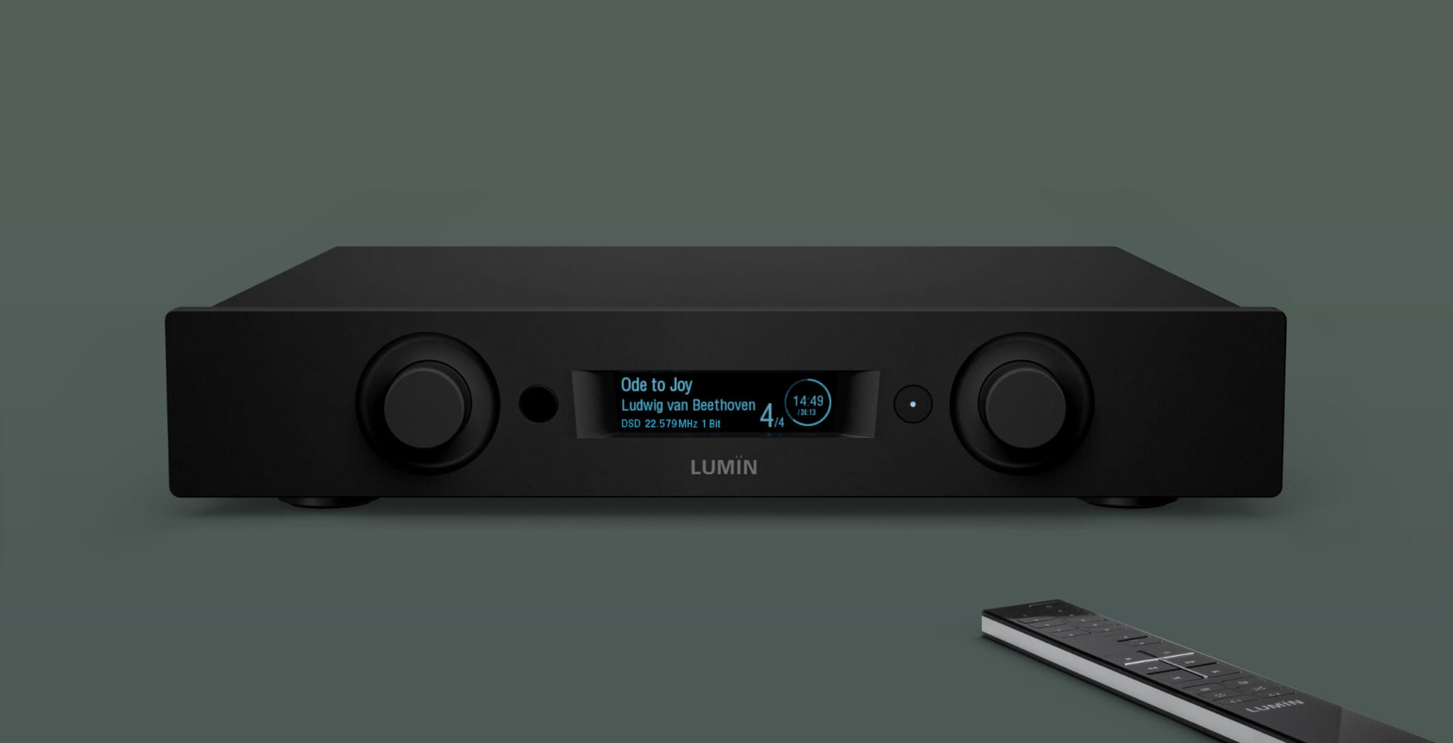 ODTWARZACZ SIECIOWY LUMIN P1 MINI HI-END MQA TIDAL CONNECT WIFI XLR ES9028PRO CZARNY (raty 0%) - Media Hit - Sklep audio
