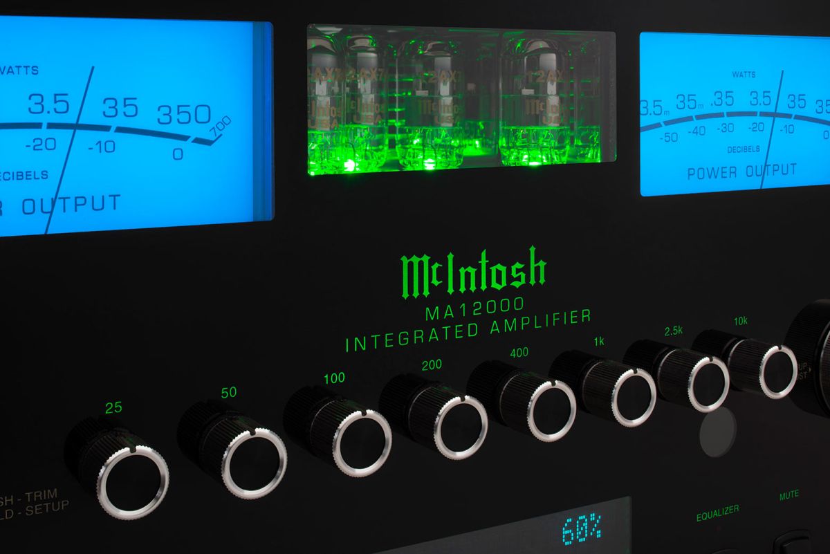 McIntosh MA12000 – hybrydowy wzmacniacz zintegrowany stereo - Media Hit - Sklep audio