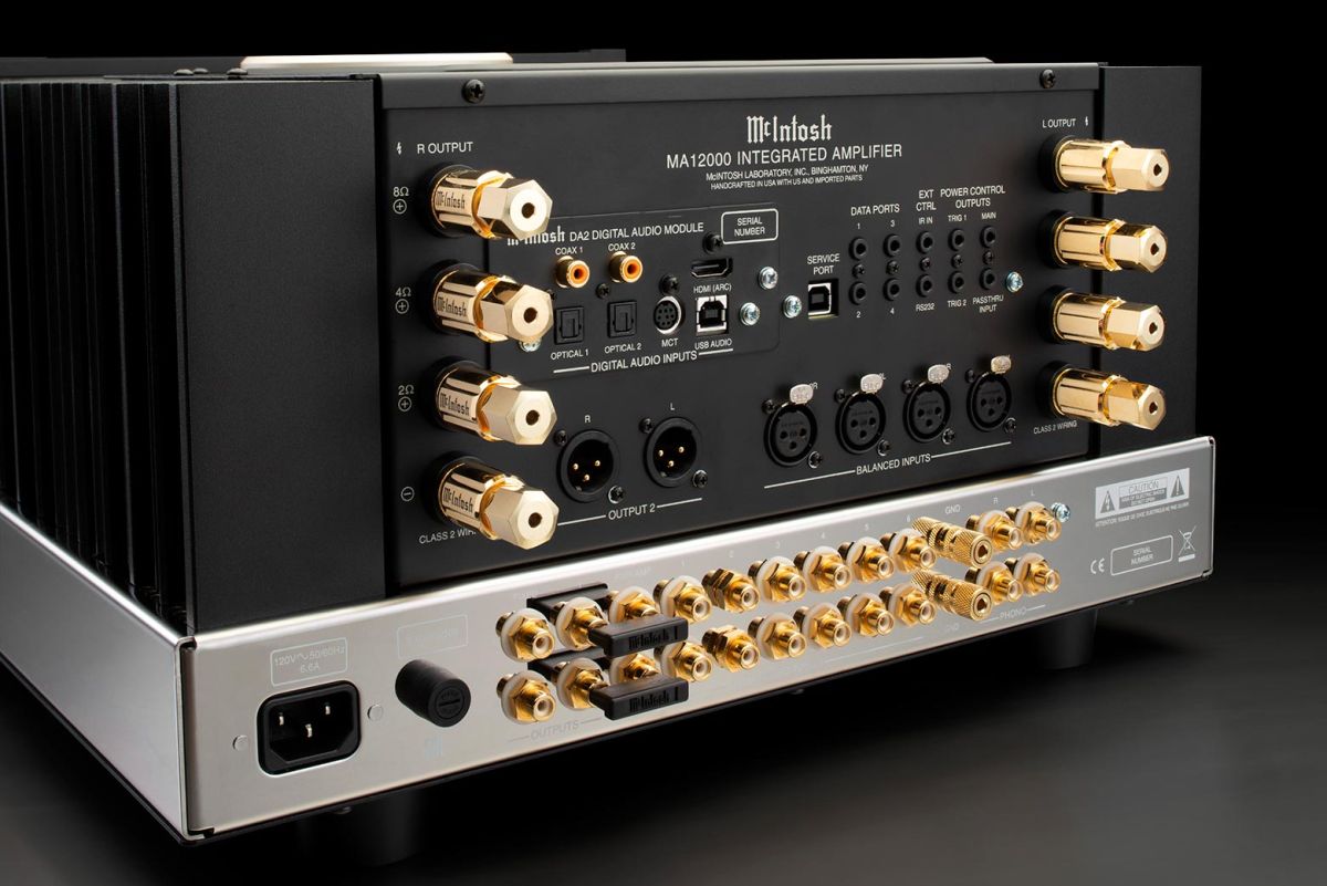 McIntosh MA12000 – hybrydowy wzmacniacz zintegrowany stereo - Media Hit - Sklep audio