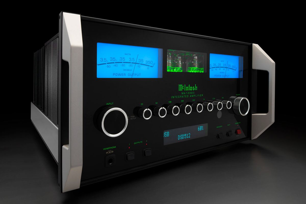 McIntosh MA12000 – hybrydowy wzmacniacz zintegrowany stereo - Media Hit - Sklep audio