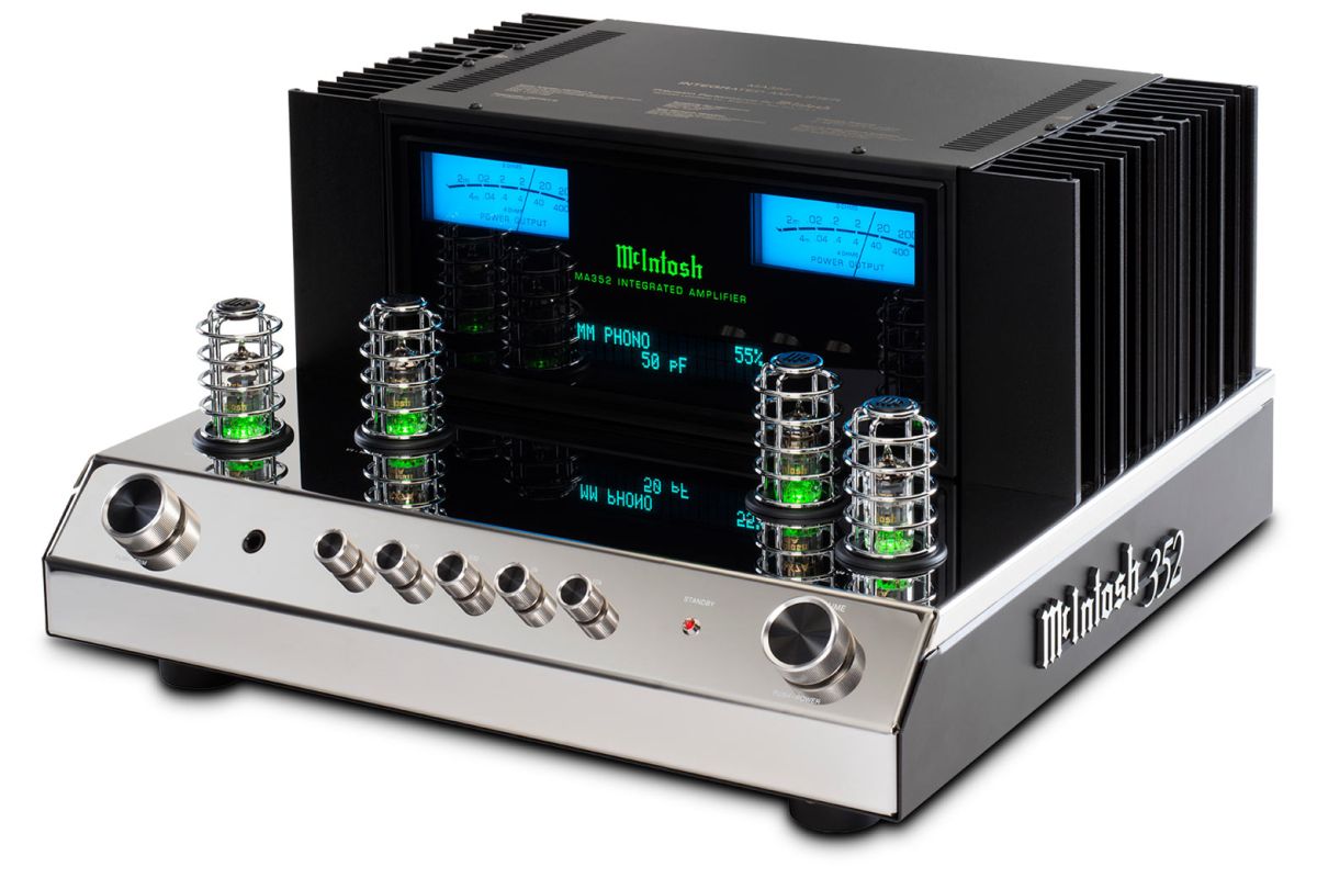McIntosh MA352 – hybrydowy wzmacniacz zintegrowany 200 W/8 Ω - Media Hit - Sklep audio