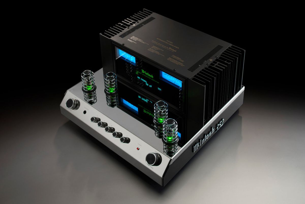 McIntosh MA352 – hybrydowy wzmacniacz zintegrowany 200 W/8 Ω - Media Hit - Sklep audio