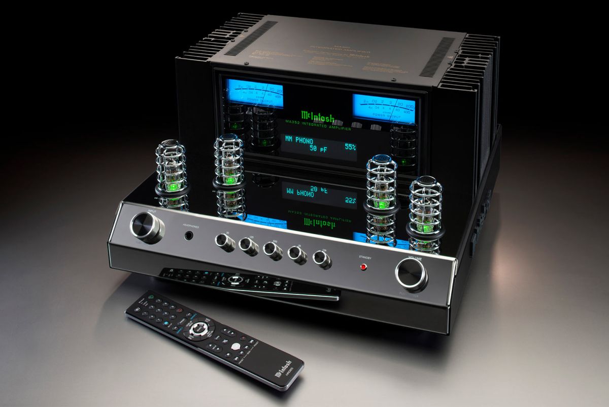 McIntosh MA352 – hybrydowy wzmacniacz zintegrowany 200 W/8 Ω - Media Hit - Sklep audio