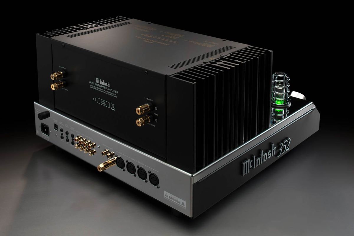 McIntosh MA352 – hybrydowy wzmacniacz zintegrowany 200 W/8 Ω - Media Hit - Sklep audio