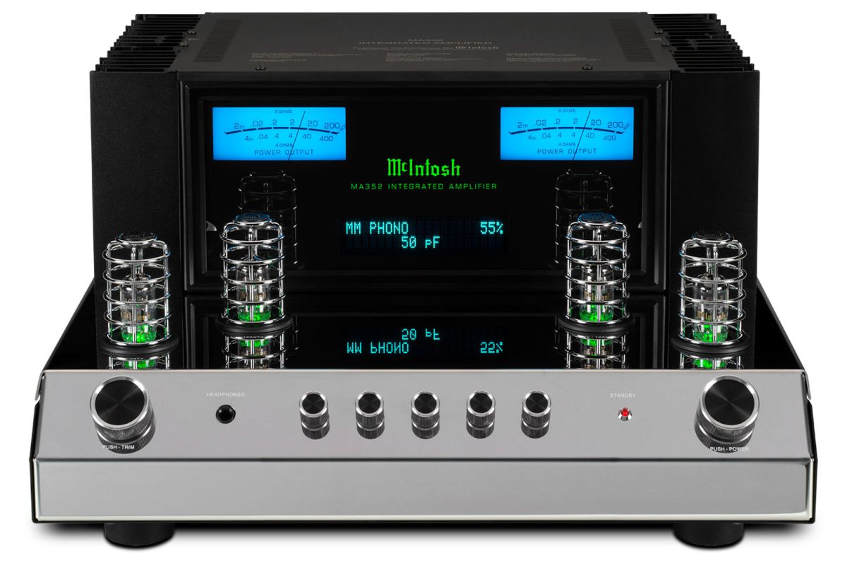 McIntosh MA352 – hybrydowy wzmacniacz zintegrowany 200 W/8 Ω - Media Hit - Sklep audio