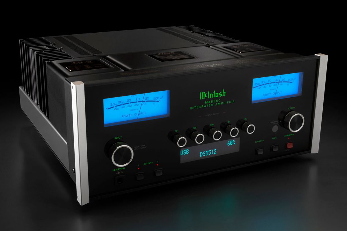 McIntosh MA8950 – tranzystorowy wzmacniacz zintegrowany stereo - Media Hit - Sklep audio