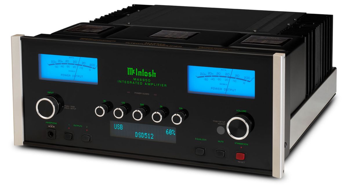 McIntosh MA8950 – tranzystorowy wzmacniacz zintegrowany stereo - Media Hit - Sklep audio