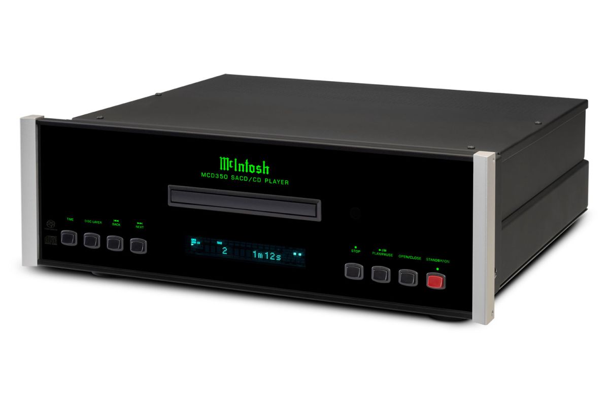 McIntosh MCD350 – odtwarzacz SACD/CD z przetwornikiem 32-bit/192 kHz - Media Hit - Sklep audio