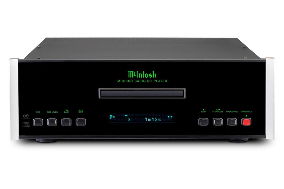 McIntosh MCD350 – odtwarzacz SACD/CD z przetwornikiem 32-bit/192 kHz - Media Hit - Sklep audio