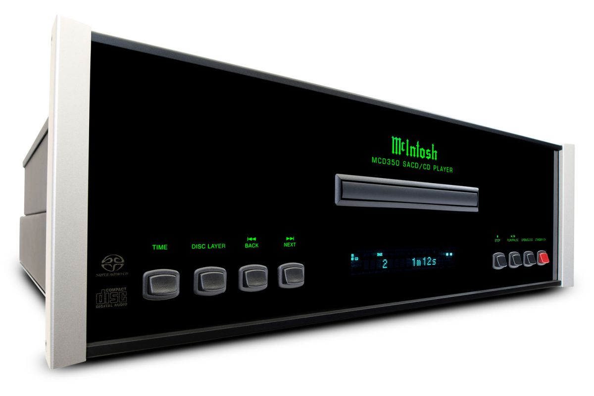 McIntosh MCD350 – odtwarzacz SACD/CD z przetwornikiem 32-bit/192 kHz - Media Hit - Sklep audio