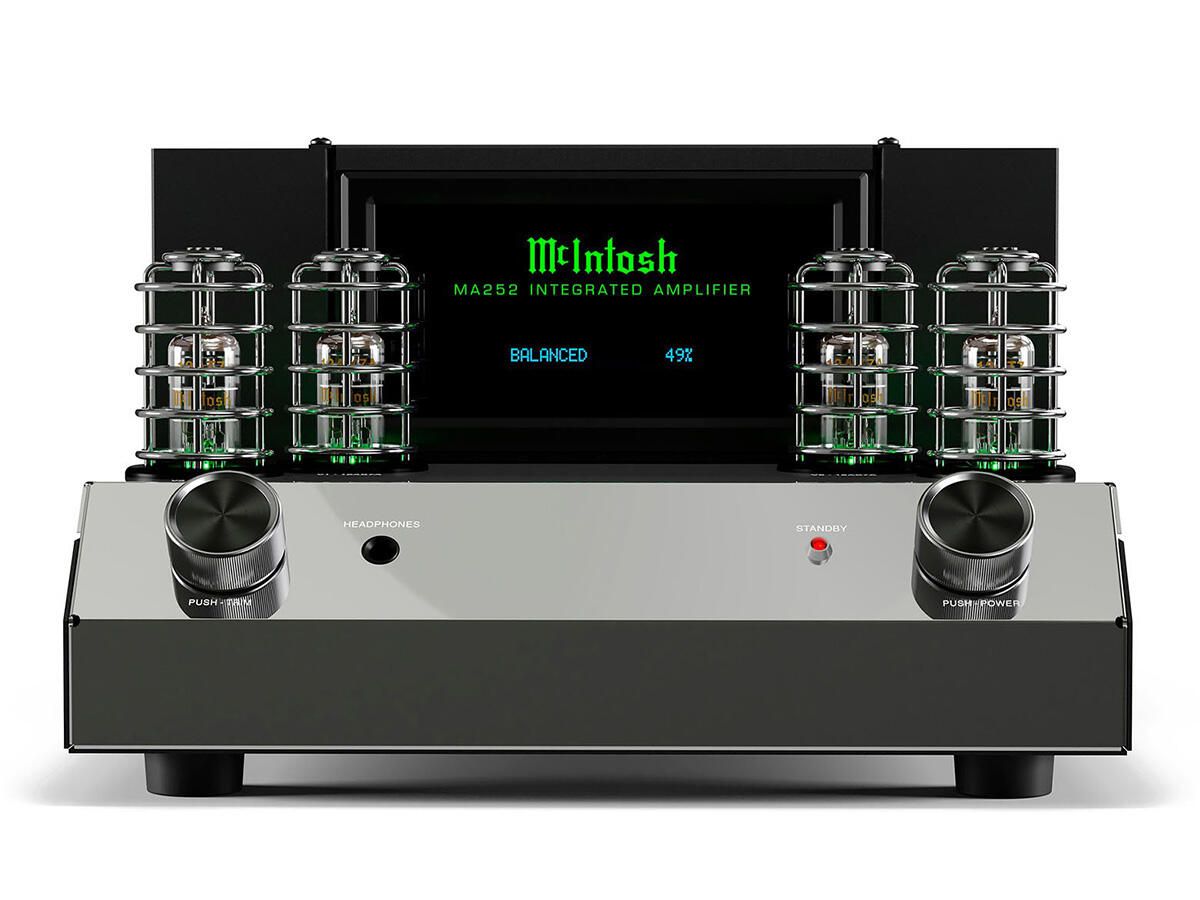 McIntosh MA252 – hybrydowy wzmacniacz zintegrowany 2 × 100 W - Media Hit - Sklep audio