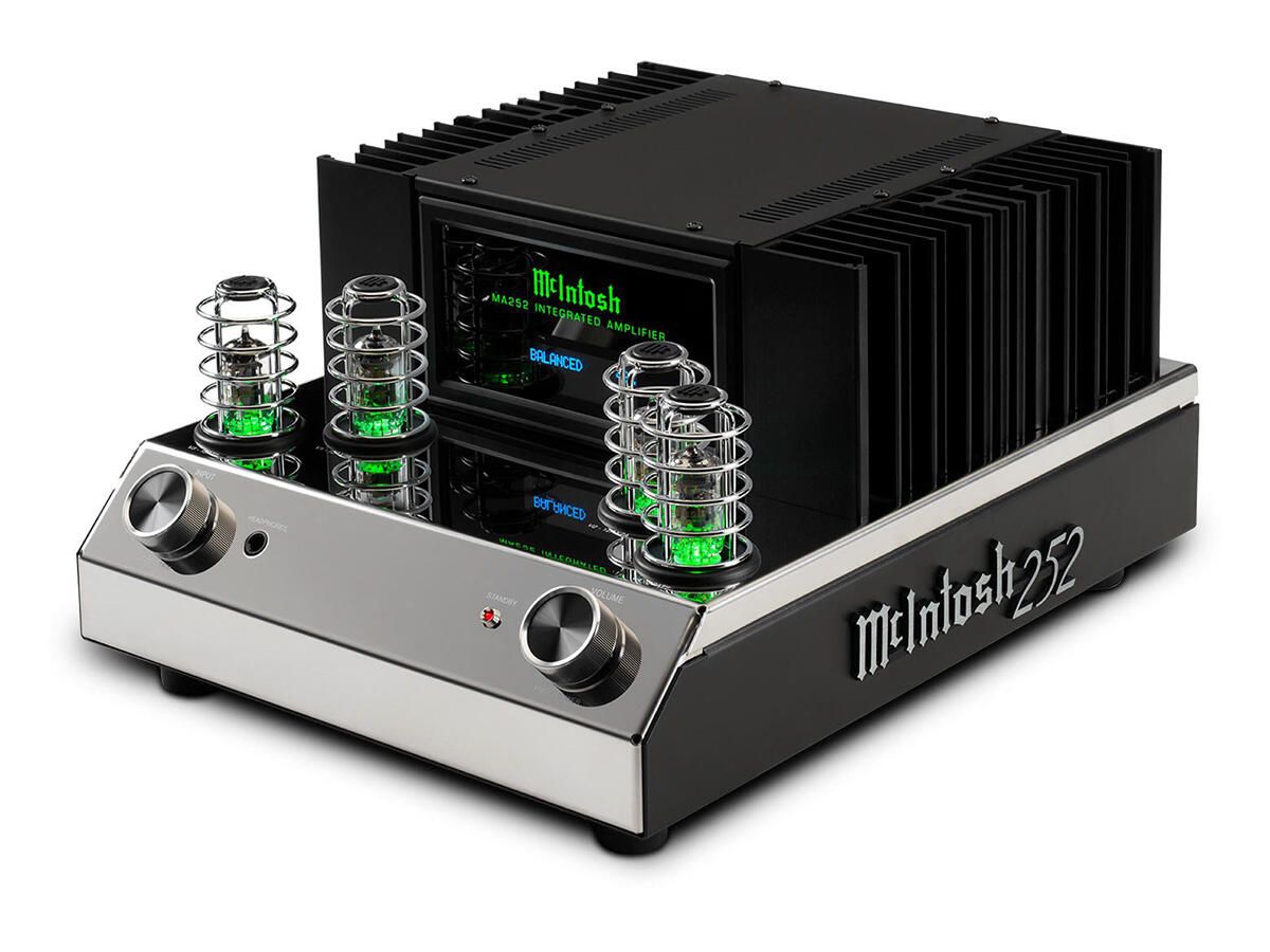 McIntosh MA252 – hybrydowy wzmacniacz zintegrowany 2 × 100 W - Media Hit - Sklep audio