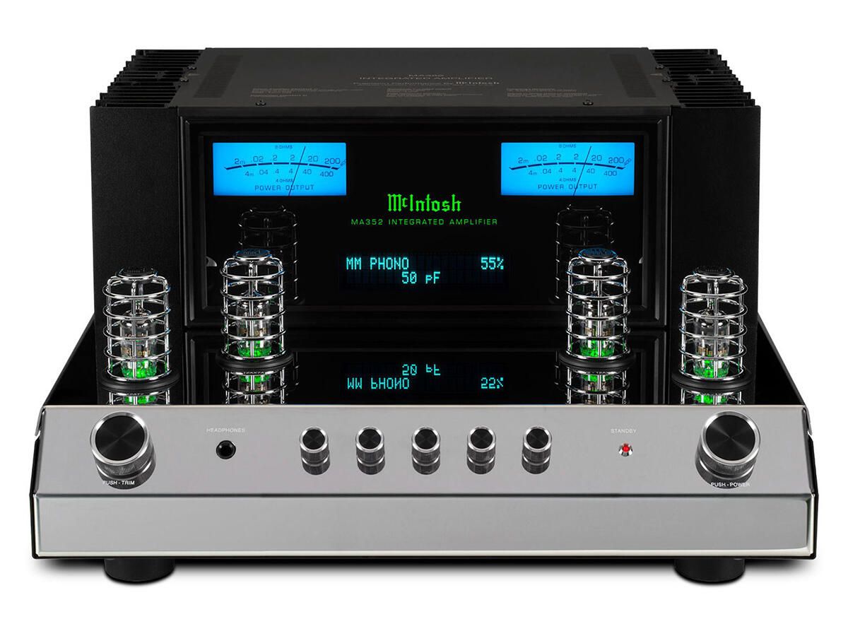 McIntosh MA352 – hybrydowy wzmacniacz zintegrowany 2 × 200 W - Media Hit - Sklep audio