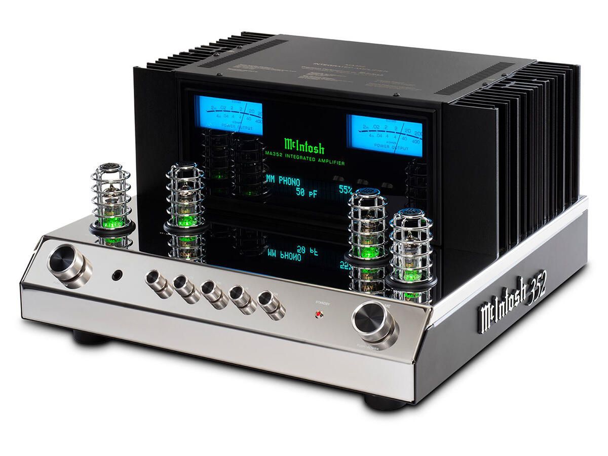 McIntosh MA352 – hybrydowy wzmacniacz zintegrowany 2 × 200 W - Media Hit - Sklep audio