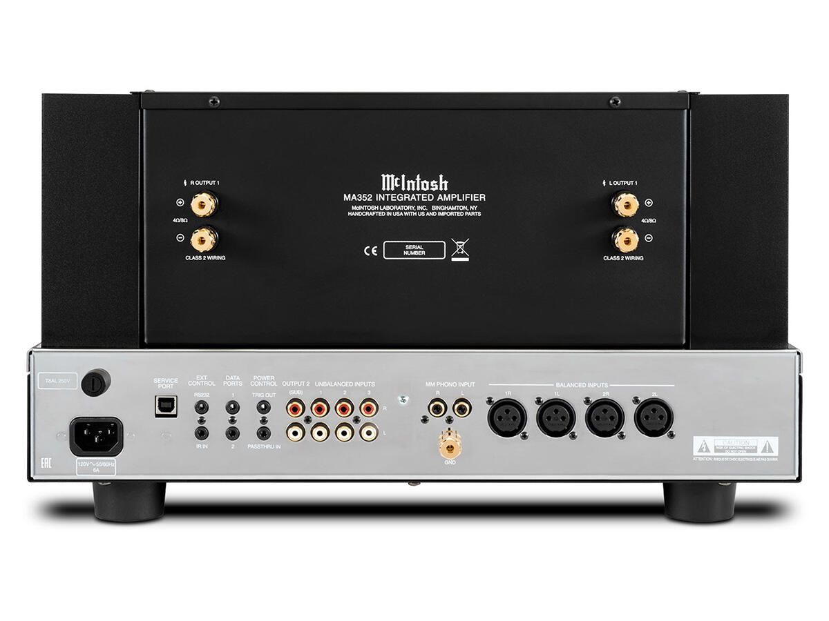 McIntosh MA352 – hybrydowy wzmacniacz zintegrowany 2 × 200 W - Media Hit - Sklep audio