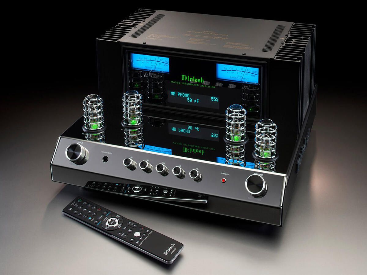 McIntosh MA352 – hybrydowy wzmacniacz zintegrowany 2 × 200 W - Media Hit - Sklep audio